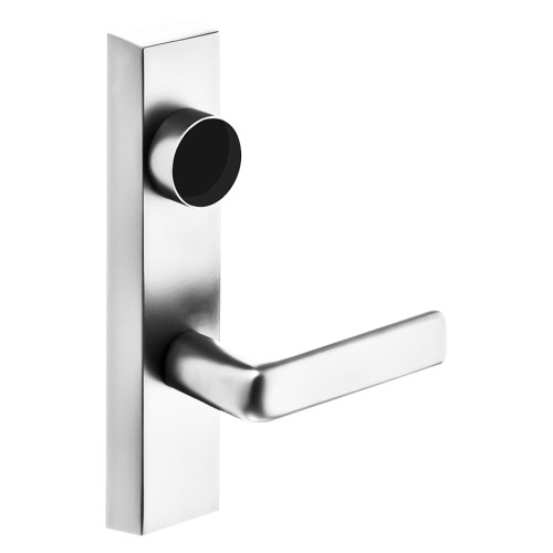 Sargent LC-704 ETE LHRB 26 Grade 1 Exit Device Trim Night Latch Key Retracts Latch For Rim and Mortise 8300 8500 8800 8900 9800 9900 Series Devices Less Cylinder E Lever Bright Chrome Finish Left-Hand Reverse
