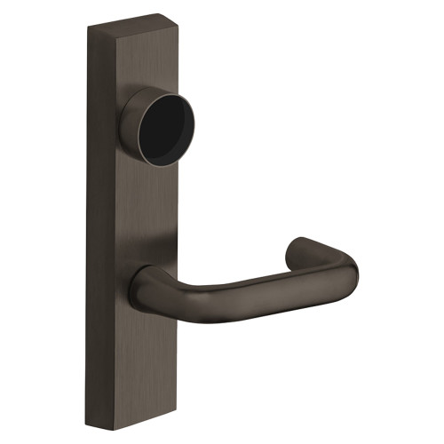 Sargent LC-713 ETJ RHRB 10B Grade 1 Exit Device Trim Classroom Function Key Outside Unlocks/Locks Trim For Surface Vertical Rod and Mortise 8700 8900 Series Devices Less Cylinder J Lever RHR Dark Oxidized Satin Bronze Oil Rubbed