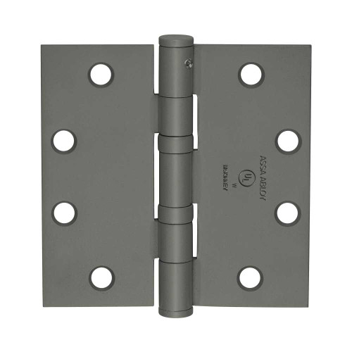 McKinney TA2714 4-1/2X4-1/2 P NRP Full Mortise Hinge 5-Knuckle Standard Weight 4-1/2 by 4-1/2 Square Corner Non-Removable Pin Primed for Painting TA2714 4-1/2X4-1/2 P NRP