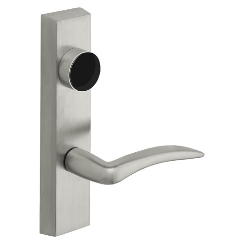 Sargent LC-706-8 ETA RHRB 26D Grade 1 Exit Device Trim Storeroom Function Key Unlocks Trim Trim Retracts Latch/Trim Relocks when Key is Removed For Rim 8800 and NB8700 Series Devices Less Cylinder A Lever RHR Satin Chrome