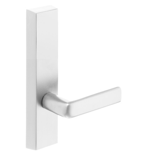Sargent 773-8 ETE 12V RHRB WSP Grade 1 Electrified Exit Device Trim Fail Safe Power Off Unlocks Lever For Rim 8800 and NB8700 Series Devices E Lever 12V RHR White Suede Powder Coat 773-8 ETE 12V RHRB WSP