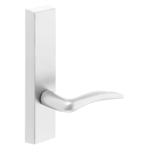 Sargent 773-4 ETA 12V LHRB WSP Grade 1 Electrified Exit Device Trim Fail Safe Power Off Unlocks Lever For Concealed Vertical Rod 8400 8600 Series Devices A Lever 12V LHR White Suede Powder Coat 773-4 ETA 12V LHRB WSP
