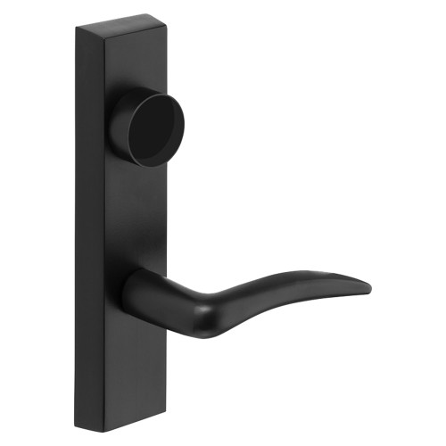 Sargent LC-743-8 ETA LHRB BSP Grade 1 Exit Device Trim Classroom Function Freewheeling Trim Key Outside Unlocks/Locks Trim For Rim 8800 and NB8700 Series Devices Less Cylinder A Lever LHR Black Suede Powder Coat
