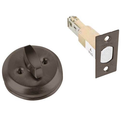 Sargent 489 10B Exit Deadbolt Turn x Blank Plate 2-3/4 Backset Oil Rubbed Bronze Finish 489 10B