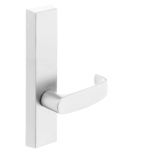 Sargent 710-6 ETL RHRB WSP Grade 1 Exit Device Trim Dummy For LP8600 LR8600 and LS8600 Series Devices L Lever RHR White Suede Powder Coat 710-6 ETL RHRB WSP