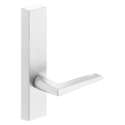 Sargent 710-6 ETF RHRB WSP Grade 1 Exit Device Trim Dummy For LP8600 LR8600 and LS8600 Series Devices F Lever RHR White Suede Powder Coat 710-6 ETF RHRB WSP