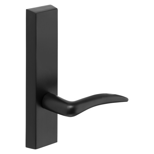 Sargent 774 ETA 24V RHRB BSP Grade 1 Electrified Exit Device Trim Fail Secure Power Off Locks Lever For Surface Vertical Rod and Mortise 8700 8900 Series Devices A Lever 24V RHR Black Suede Powder Coat