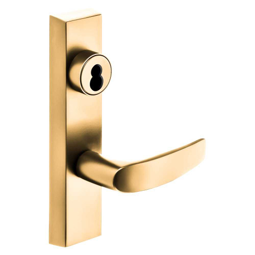 Sargent 60-776 ETB 12V RHRB 9 Grade 1 Electrified Exit Device Trim Fail Secure Power Off Locks Lever Key Retracts Latch For Surface Vertical Rod and Mortise 8700 8900 Series Devices Sargent LFIC Less Core B Lever 12V RHR Bright Bronze Clear Coated 60-776 ETB 12V RHRB 9
