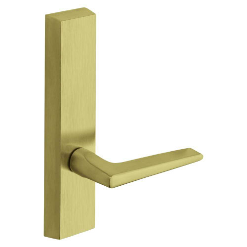 Sargent 715-8 ETF LHRB 4 Grade 1 Exit Device Trim Passage Function For Rim 8800 and NB8700 Series Devices F Lever LHR Satin Brass 715-8 ETF LHRB 4