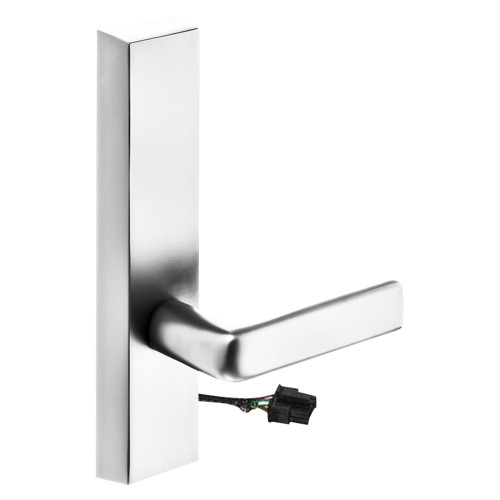 Sargent 774-8 ETE 12V RHRB 26 Grade 1 Electrified Exit Device Trim Fail Secure Power Off Locks Lever For Rim 8800 and NB8700 Series Devices E Lever 12V RHR Bright Chrome