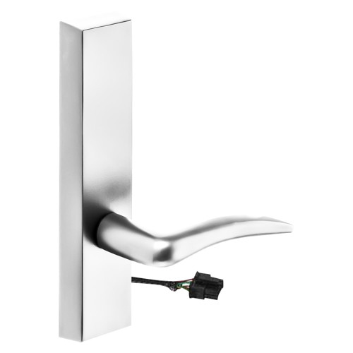 Sargent 774-8 ETA 24V LHRB 14 Grade 1 Electrified Exit Device Trim Fail Secure Power Off Locks Lever For Rim 8800 and NB8700 Series Devices A Lever 24V LHR Bright Nickel Plated Clear Coated