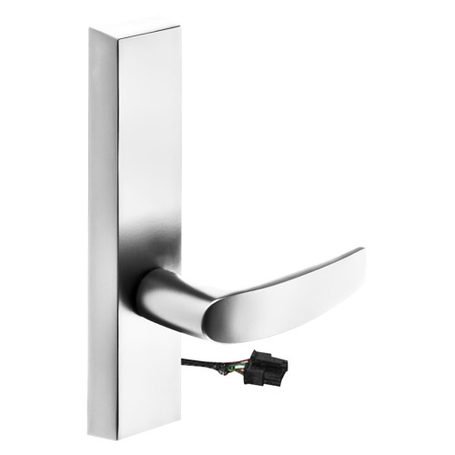 Sargent 774-8 ETB 12V RHRB 26 Grade 1 Electrified Exit Device Trim Fail Secure Power Off Locks Lever For Rim 8800 and NB8700 Series Devices B Lever 12V RHR Bright Chrome