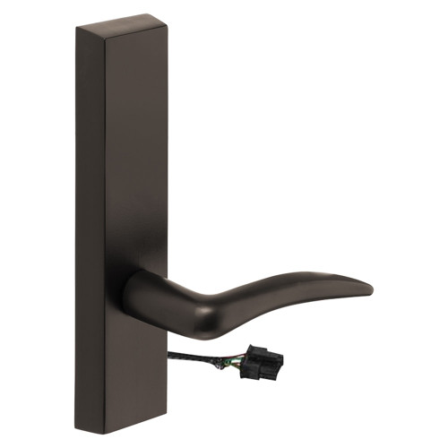 Sargent 774-8 ETA 24V LHRB 20D Grade 1 Electrified Exit Device Trim Fail Secure Power Off Locks Lever For Rim 8800 and NB8700 Series Devices A Lever 24V LHR Dark Oxidized Statuary Bronze Clear Coated