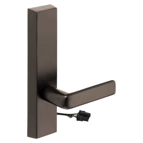 Sargent 774-8 ETE 24V LHRB 10BL Grade 1 Electrified Exit Device Trim Fail Secure Power Off Locks Lever For Rim 8800 and NB8700 Series Devices E Lever 24V LHR Oxidized Satin Bronze Relieved Clear Coated