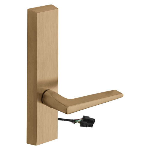 Sargent 774-8 ETF 12V LHRB 10 Grade 1 Electrified Exit Device Trim Fail Secure Power Off Locks Lever For Rim 8800 and NB8700 Series Devices F Lever 12V LHR Satin Bronze Clear Coated 774-8 ETF 12V LHRB 10