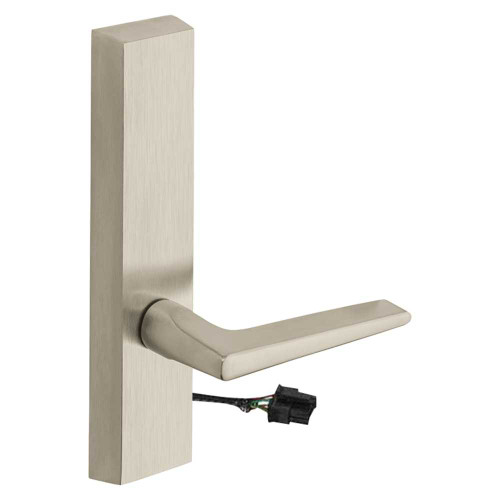 Sargent 774-8 ETF 12V LHRB 15 Grade 1 Electrified Exit Device Trim Fail Secure Power Off Locks Lever For Rim 8800 and NB8700 Series Devices F Lever 12V LHR Satin Nickel Plated Clear Coated 774-8 ETF 12V LHRB 15