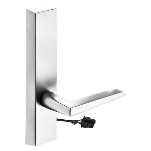 Sargent 774-8 ETF 24V RHRB 14 Grade 1 Electrified Exit Device Trim Fail Secure Power Off Locks Lever For Rim 8800 and NB8700 Series Devices F Lever 24V RHR Bright Nickel Plated Clear Coated