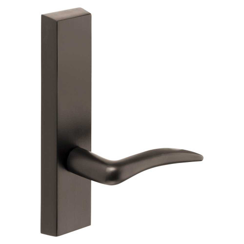 Sargent 740 ETA RHRB 10BL Grade 1 Exit Device Trim Dummy Freewheeling Trim - No Outside Operation For Surface Vertical Rod and Mortise 8700 8900 Series Devices A Lever RHR Oxidized Satin Bronze Relieved Clear Coated 740 ETA RHRB 10BL