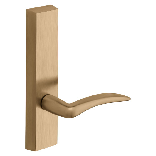 Sargent 715-8 ETA LHRB 10 Grade 1 Exit Device Trim Passage Function For Rim 8800 and NB8700 Series Devices A Lever LHR Satin Bronze Clear Coated