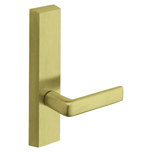Sargent 715-6 ETE RHRB 4 Grade 1 Exit Device Trim Passage Function For LP8600 LR8600 and LS8600 Series Devices E Lever RHR Satin Brass