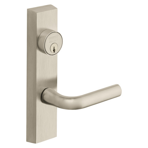 Sargent 774-4 ETW 24V LHRB 15 Grade 1 Electrified Exit Device Trim Fail Secure Power Off Locks Lever For Concealed Vertical Rod 8400 8600 Series Devices W Lever 24V LHR Satin Nickel Plated Clear Coated