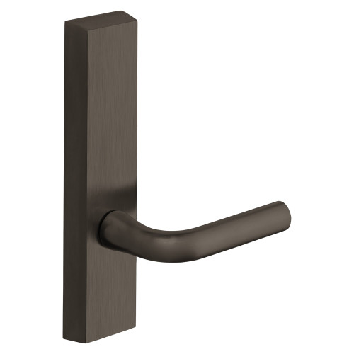 Sargent 710-4 ETW LHRB 10B Grade 1 Exit Device Trim Dummy For Concealed Vertical Rod 8400 8600 Series Devices W Lever LHR Dark Oxidized Satin Bronze Oil Rubbed