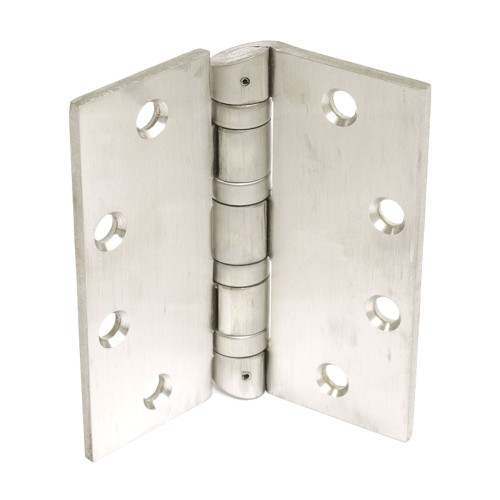 IVES 5BB1HWHT 4.5X4.0 630 5-Knuckle Ball Bearing Hinge Heavy Weight 4-1/2 x 4 Satin Stainless Steel Finish