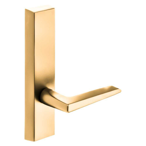 Sargent 715 ETF LHRB 9 Grade 1 Exit Device Trim Passage Function For Surface Vertical Rod and Mortise 8700 8900 Series Devices F Lever LHR Bright Bronze Clear Coated 715 ETF LHRB 9