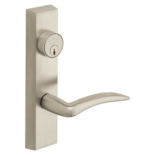 Sargent 776-8 ETA 24V RHRB 15 Grade 1 Electrified Exit Device Trim Fail Secure Power Off Locks Lever Key Retracts Latch For Rim 8800 and NB8700 Series Devices Rim Cylinder A Lever 24V RHR Satin Nickel Plated Clear Coated 776-8 ETA 24V RHRB 15
