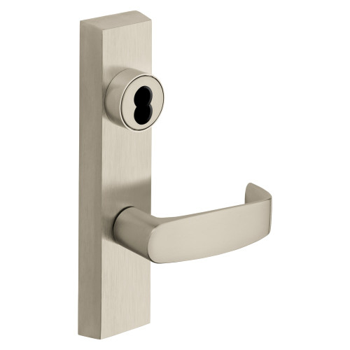 Sargent 70-776-8 ETL 24V RHRB 15 Grade 1 Electrified Exit Device Trim Fail Secure Power Off Locks Lever Key Retracts Latch For Rim 8800 and NB8700 Series Devices SFIC Prep Less Core L Lever 24V RHR Satin Nickel Plated Clear Coated