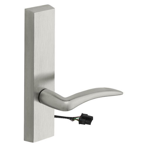 Sargent 774-8 ETA 12V RHRB 26D Grade 1 Electrified Exit Device Trim Fail Secure Power Off Locks Lever For Rim 8800 and NB8700 Series Devices A Lever 12V RHR Satin Chrome