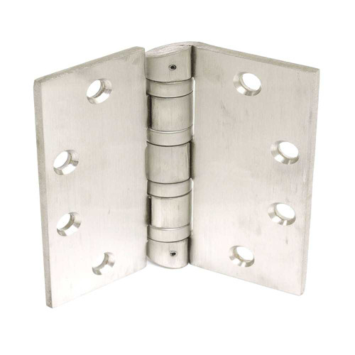 IVES 5BB1HWHT 4.5X4.5 652 5-Knuckle Ball Bearing Hinge Heavy Weight 4-1/2 x 4-1/2 Satin Chrome Finish 5BB1HWHT 4.5X4.5 652