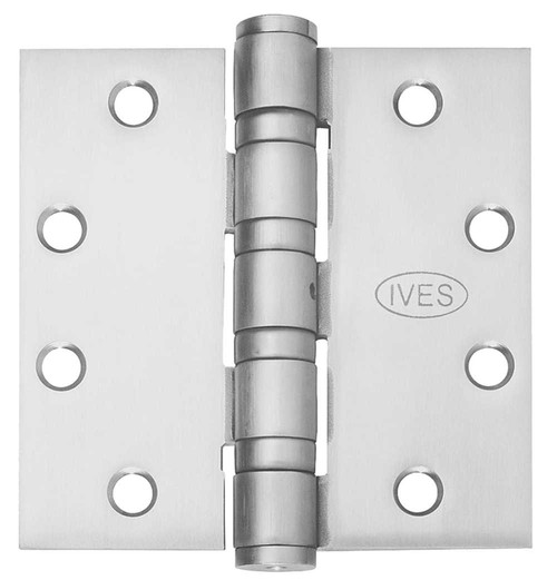 IVES 5BB1HW 4.5X4.5 640 5-Knuckle Ball Bearing Hinge Heavy Weight 4-1/2 x 4-1/2 Oil Rubbed Bronze Finish 5BB1HW 4.5X4.5 640