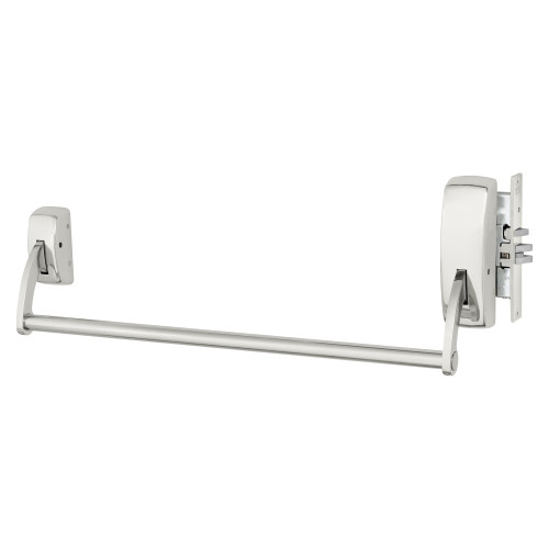 Sargent 9928 LHR 32 Mortise Exit Device Passage Thumbpiece Less Trim LHR Bright Stainless Steel 9928 LHR 32