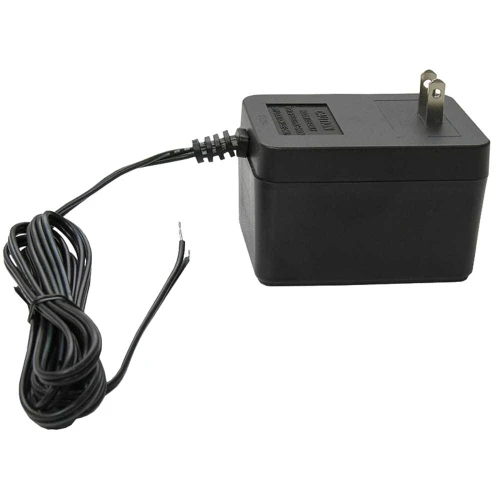 Nortek Control T-1224DC Power Supply 12 VDC at 2 Amps used with Models XT-1 and XT-4 UL Listed Class 2 Plug-in Style Tinned Wires on Output Cable T-1224DC