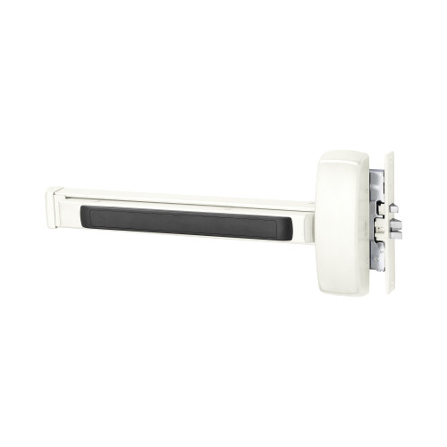 Sargent 125556-8910E RHR WSP Grade 1 Mortise Exit Bar Wide Stile Pushpad 32 Fire-Rated Device Exit Only Request to Exit Switch Less Dogging White Suede Powder Coat Finish Right Hand Reverse
