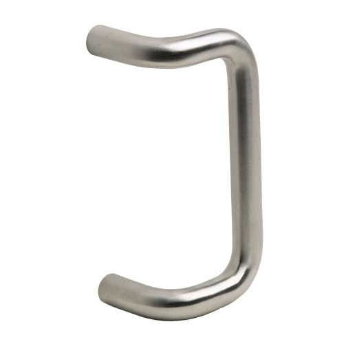 IVES 8190HD-2 US32D Offset Door Pull 90 Deg 12 CTC 1 Diameter 2-1/2 Clearance Satin Stainless Steel 8190HD-2 US32D