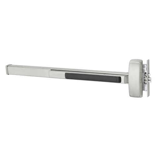 Sargent 4356-8975G LHR 32D Grade 1 Mortise Exit Bar Wide Stile Pushpad 48 Device Device to Accept Electrified Trim Function Flush End Cap Electric Latch Retraction Less Dogging Satin Stainless Steel Finish Left Hand Reverse 4356-8975G LHR 32D
