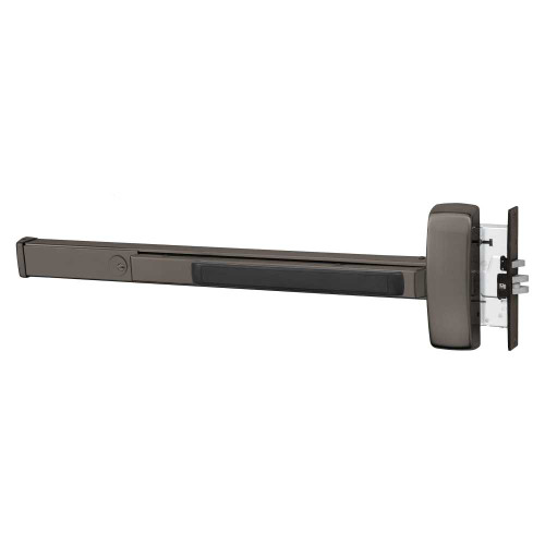 Sargent 16-8973F LHR 10BL Grade 1 Mortise Exit Bar Wide Stile Pushpad 36 Device Device to Accept Electrified Trim Function Cylinder Dogging Cylinder Included Oxidized Satin Bronze Relieved Clear Coated Finish Left Hand Reverse 16-8973F LHR 10BL