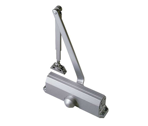 Norton UNI1601H 33-41 689 Grade 1 Parallel Arm Surface Closer Push Side Unitrol Arm Ball and Detent Hold Spring Stop 85 to 180 Deg Swing Adjustable Size 1-6 For Doors Sized 33 to 41 Aluminum Painted Finish Non-Handed UNI1601H 33-41 689