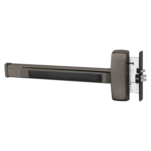 Sargent 56-8943E LHR 10BL Grade 1 Mortise Exit Bar Wide Stile Pushpad 32 Device Classroom Function Electric Latch Retraction Less Dogging Oxidized Satin Bronze Relieved Clear Coated Finish Left Hand Reverse 56-8943E LHR 10BL