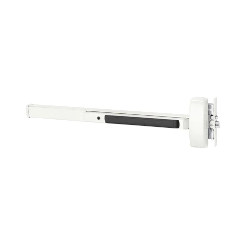 Sargent 8976J LHR WSP Grade 1 Mortise Exit Bar Wide Stile Pushpad 42 Device Device to Accept Electrified Trim Function Hex Key Dogging White Suede Powder Coat Finish Left Hand Reverse 8976J LHR WSP