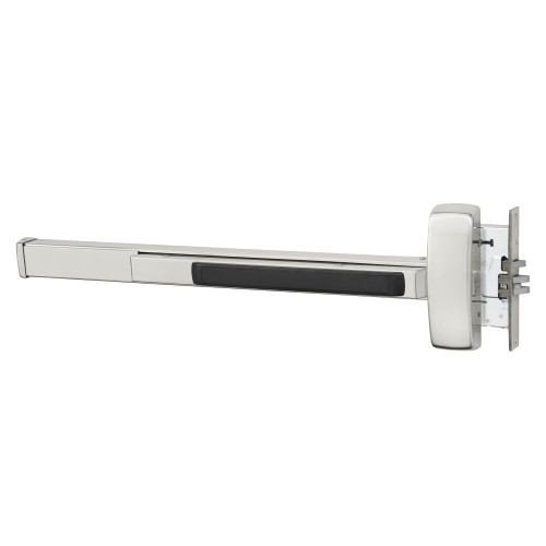 Sargent 56-8975G LHR 32 Grade 1 Mortise Exit Bar Wide Stile Pushpad 48 Device Device to Accept Electrified Trim Function Electric Latch Retraction Less Dogging Bright Stainless Steel Finish Left Hand Reverse