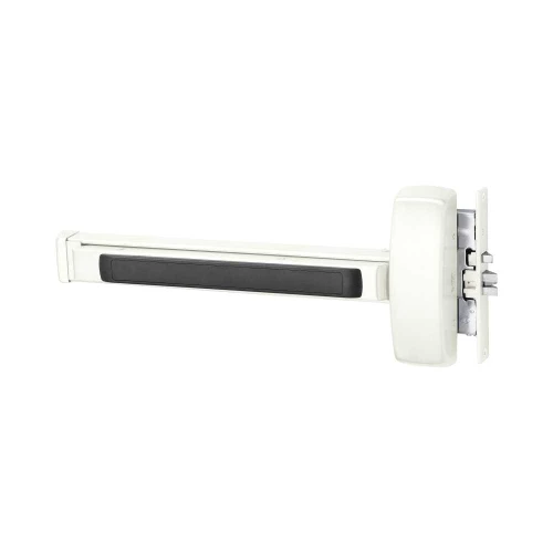 Sargent 5556-8916E LHR WSP Grade 1 Mortise Exit Bar Wide Stile Pushpad 32 Device Classroom Security Function Electric Latch Retraction Request to Exit Switch Less Dogging White Suede Powder Coat Finish Left Hand Reverse 5556-8916E LHR WSP
