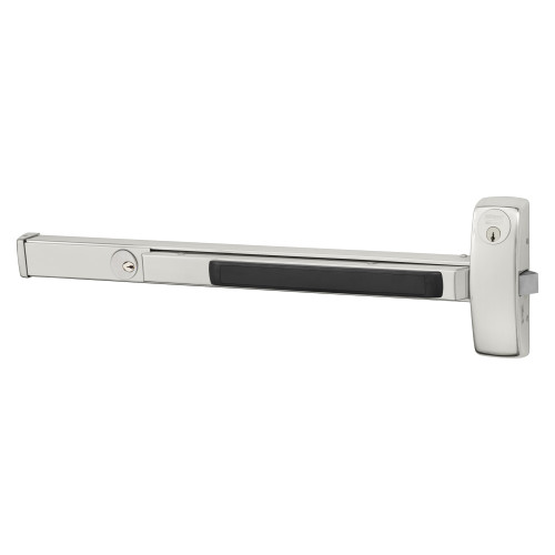 Sargent 16-8816J RHR 32 Grade 1 Rim Exit Bar Wide Stile Pushpad 42 Device Classroom Security Function Cylinder Dogging Cylinder Included Bright Stainless Steel Finish Right Hand Reverse 16-8816J RHR 32