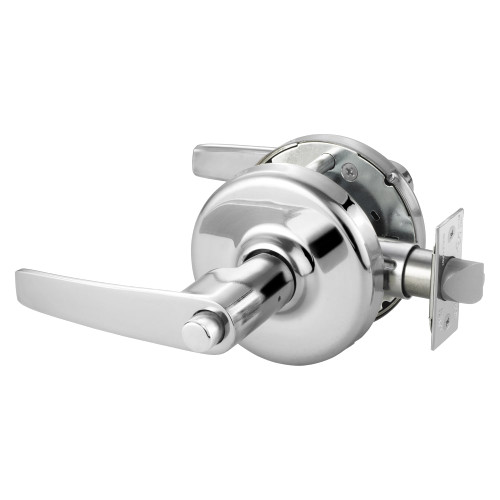 Corbin Russwin CL3820 AZD 625 Grade 2 Privacy Bedroom or Bathroom Cylindrical Lock Armstrong Lever Bright Chrome Finish Non-handed