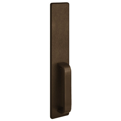 PHI 1702A 613 Apex and Olympian Series Wide Stile Trim Exit Only Dummy Trim A Design Pull Dark Oxidized Satin Bronze Oil Rubbed 1702A 613