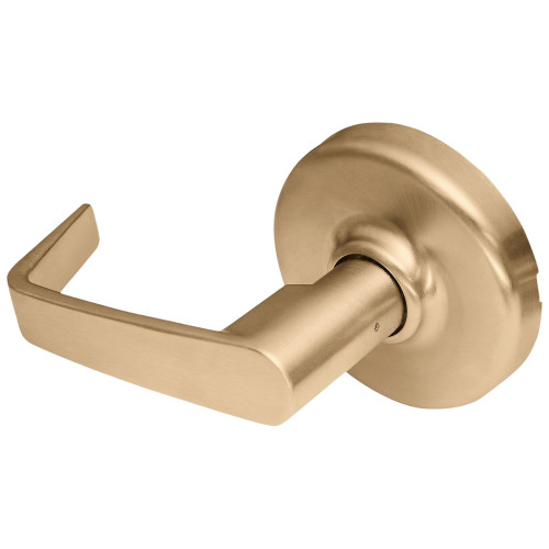 Corbin Russwin CL3850 NZD 612 Grade 2 Half Dummy Trim Cylindrical Lock Newport Lever Satin Bronze Clear Coated Finish Non-handed