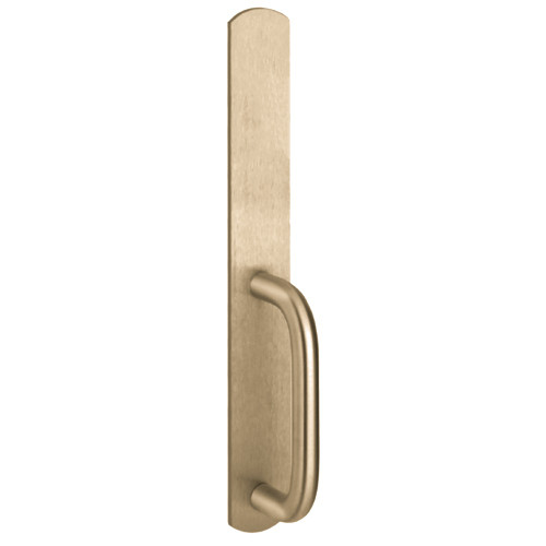 PHI 2002C 606 Apex Series Narrow Stile Trim Exit Only Dummy Trim C Design Pull Satin Brass 2002C 606