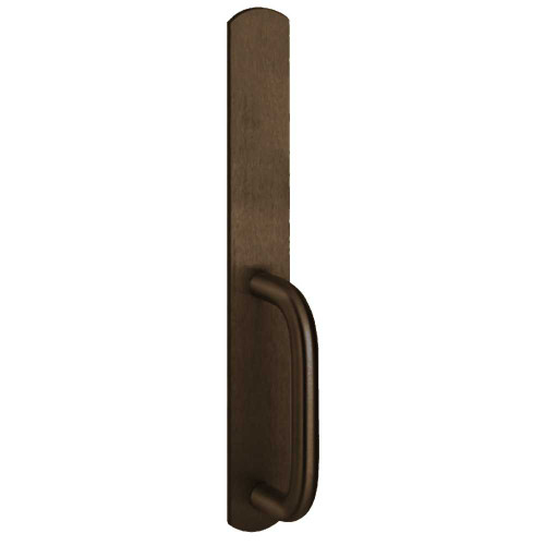 PHI 2002C 613 Apex Series Narrow Stile Trim Exit Only Dummy Trim C Design Pull Dark Oxidized Satin Bronze Oil Rubbed 2002C 613